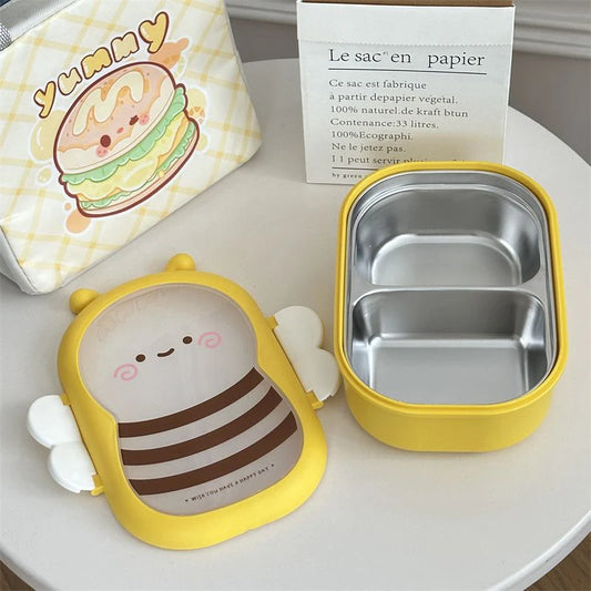 lunch box enfant présentation couvert retiré