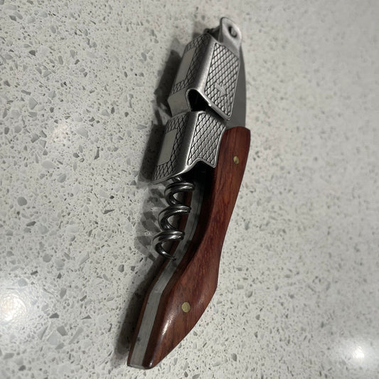 tire bouchon sur le comptoir