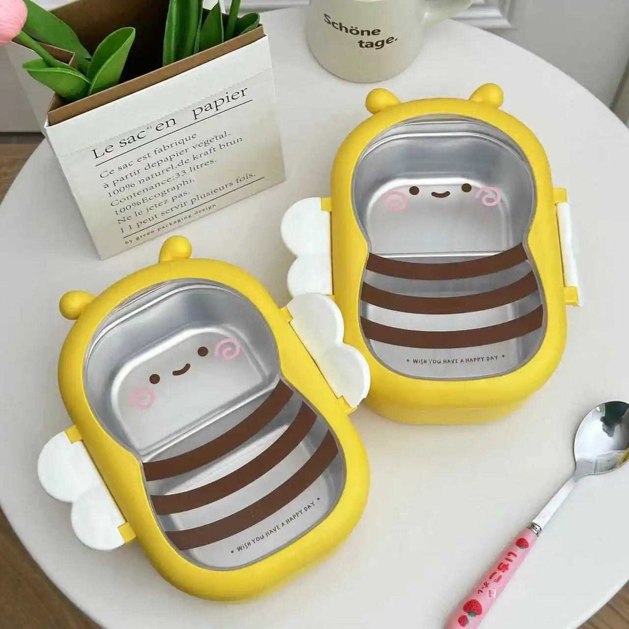 lunch box enfant deux fois
