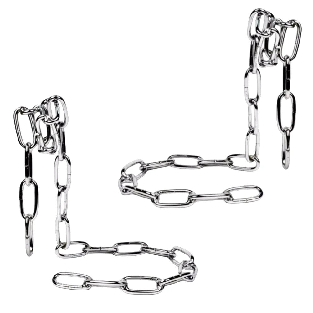 porte bouteille vin chaîne argentée deux fois