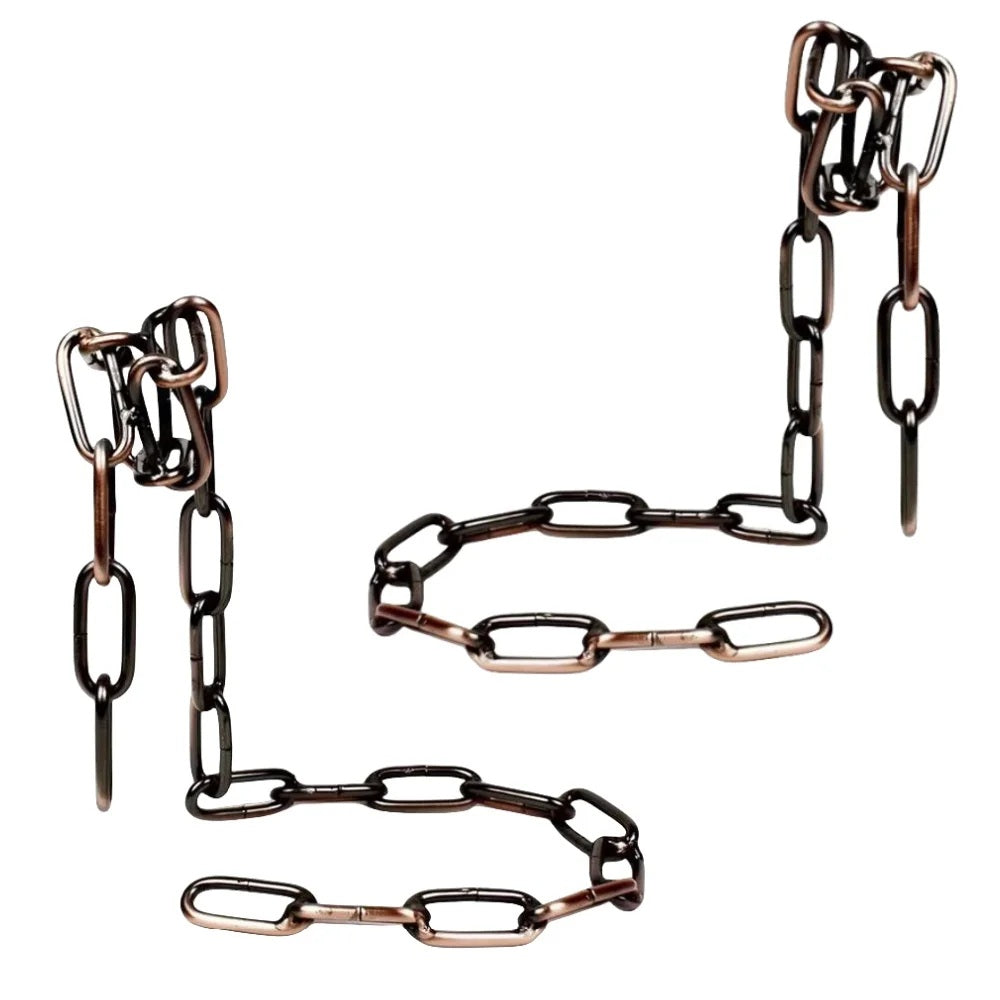 porte bouteille vin chaîne foncée deux fois