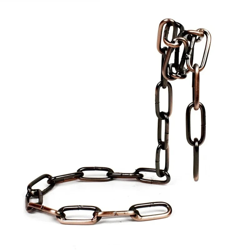 porte bouteille vin chaîne foncée simple